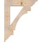 Ekena Millwork Merced Traditional Smooth Bracket, Douglas Fir, 5 1/2"W x 32"D x 40"H BKT06X32X40MRC01SDF - alternate 4